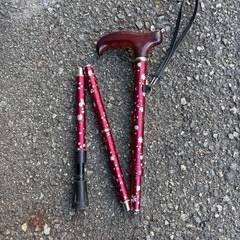 年配者用杖の画像