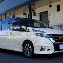 即乗りＯＫ セレナハイブリッド ハイウェイスターG プロパイロット エマージェンシーブレーキ ナビ フルセグTV Bluetooth フリップダウンモニター アラウンドビューモニター 両側パワスラ インテリキー LEDライト ETC ドラレコの画像