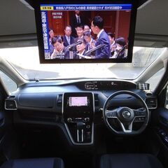 即乗りＯＫ セレナハイブリッド ハイウェイスターG プロパイロット エマージェンシーブレーキ ナビ フルセグTV Bluetooth フリップダウンモニター アラウンドビューモニター 両側パワスラ インテリキー LEDライト ETC ドラレコの画像