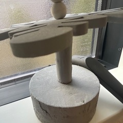 木製クリスマスツリーの画像