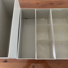 無印　本立て　書類ケースの画像