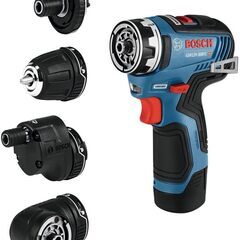 新品 BOSCH GXL12V Max バッテリー1個 カメレオンドリル/ドライバー付き 5イン1 Flexiclick システムの画像