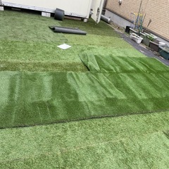 人工芝の画像