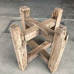 お正月　餅つき　石臼　台　杵の画像