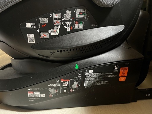 【日本製】回転式チャイルドシート　エールベベ　