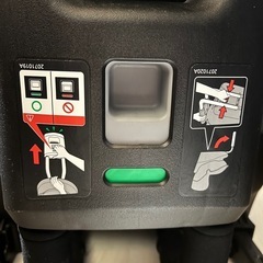 【日本製】回転式チャイルドシート　エールベベ　の画像