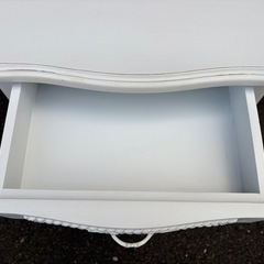 オシャレサイドチェスト　ホワイト　1213-01の画像