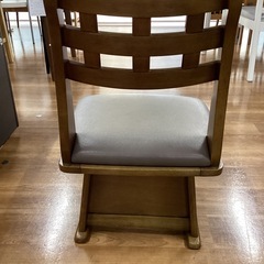 ダイニング回転チェア　2脚セット【町田市再生家具】252662の画像