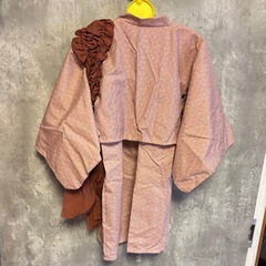 3COINS 花柄着物 帯付き ひな祭り　80〜90cmの画像