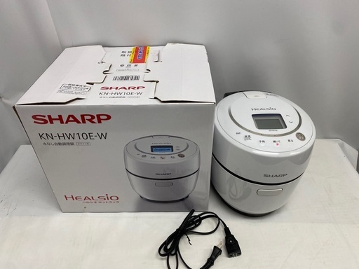 SHARP HEALSIO 水なし自動調理鍋 KN-HW10E 2019年製 水なし・自動調理 | KN-HW10E | ヘルシオ ホットクック：シャープ