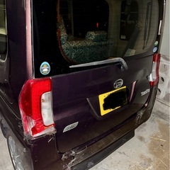 タントスローパー　福祉車両　後ろ事故の画像
