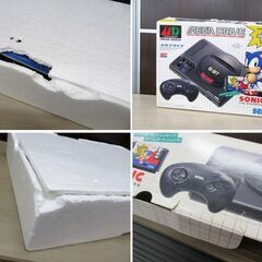 動作未確認 ジャンク品 SEGA メガドライブ プラスワン HAA-2501 ソニック・ザ・ヘッジホッグ 箱付き 現状品 ゲーム機 セガ 苫小牧西店の画像