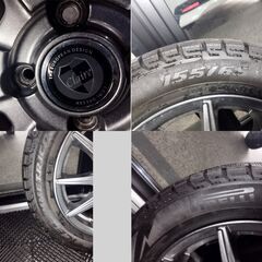 アルミホイール+スタッドレスタイヤ 4本セットの画像