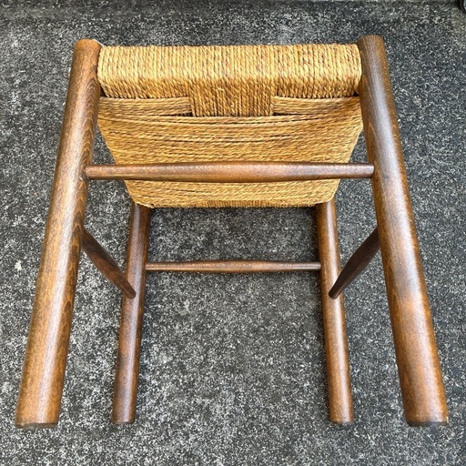 飛騨産業 キツツキ ペーパーコード スツール チェア 椅子 ビンテージ 民芸