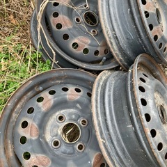 鉄ホイール14インチ　4本　ダイハツ　スズキの画像