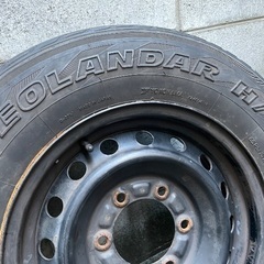 引取限定 ハイエース 200系 タイヤホイール4本セットの画像