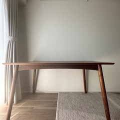 ４人　3人　2人　ナチュラル　シンプル　デスク　テーブル　軽量の画像
