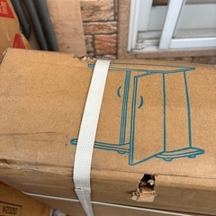 未使用水槽台　水槽に対応したキャビネットの画像