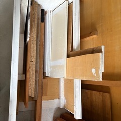 木材　大小様々　パーツの画像