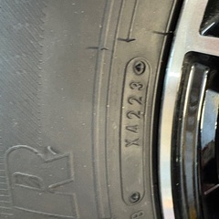 215/65/16スタッドレスタイヤホイール4本セットの画像