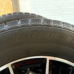 215/65/16スタッドレスタイヤホイール4本セットの画像