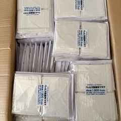 既製品マスク、手作りマスクセットの画像