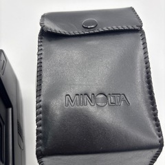 MINOLTA PROGRAM 2800 AF フラッシュ ストロボ ケース付きの画像