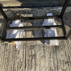 水槽台 900×450×450 90cm×2台用の画像