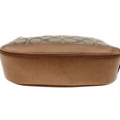 【美品】COACH コーチ アクセサリーポーチ ミニハンドバッグ シグネチャーの画像