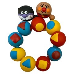 アンパンマン ムニュッ！とつなげてポン！育脳ボールパズル 知育玩具の画像