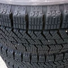 13インチ x 4.0J　155/65R13　Weds/ウエッズ製　12穴マルチピッチ　アルミホイールの画像