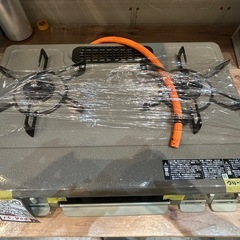 【LPガスコンロ】【リンナイ】クリーニング済/6ヶ月保証付き【管理番号1213與】の画像