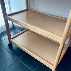 ニトリ　キッチンワゴンの画像