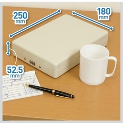 アスカ 金庫 A6サイズの画像