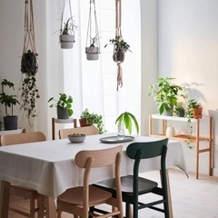 【美品】IKEA ダイニングチェア　2脚セット　ロッニンゲチェア　デザイン　北欧の画像