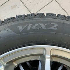 ブリヂストンVRX2軽四スタッドレス、アルミ155/65R14の画像