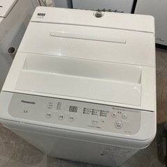 【ジモティー割】Panasonic 2023年製 5.0kg 洗濯機（ID1654）の画像