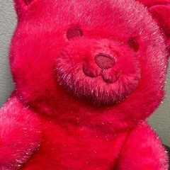 新作♡タグ付 超どデカい！くまグミ〜キラキラぬいぐるみ〜の画像