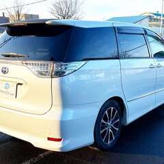 信用回復ローンは！！全国対応！！【審査通過実績多数】自己破産/債務整理/他社お断りされた方/お電話での仮審査/希望のお車もございます/ 【在庫番号D-0051】トヨタ　エスティマ  自社ローン　リース　自社分割 　札幌在庫の画像