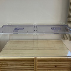 超美品 富士アクリル工業 1500×750×500mm アクリル水槽 専用蓋セット　アロワナ等に 一部難ありの画像