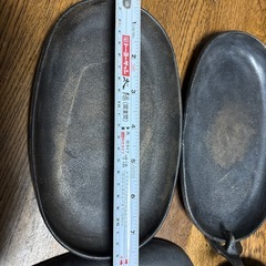 鉄製　直火グリルプレート　バーベキューにも！の画像