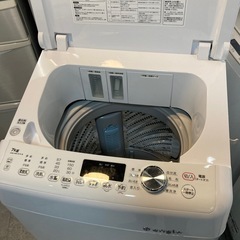 【ジモティー割】e-angle 2022年製 7.0kg 洗濯機（ID1661）の画像