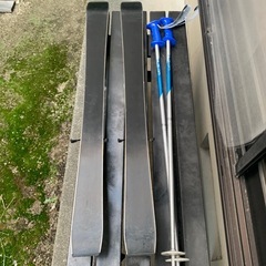 子供用スキー板 ストック
の画像