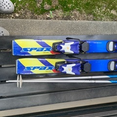 子供用スキー板 ストック
の画像