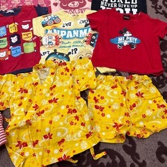 80 Tシャツワンピース甚平　他と一緒で200円の画像