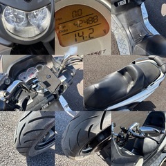 ⭐️自賠責令和9/2まで付いてお得❗️マジェスティC250⭐️プラグなど新品交換で快調⭐️ビッグスクーター⭐️の画像