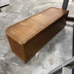 籐  テレビ台 横幅120cmの画像