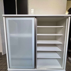 ニトリ　キッチンキャビネットの画像