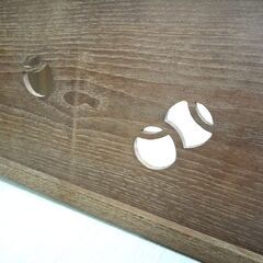 茶道 茶道具 風炉先屏風 屏風 木製 すかし 木枠 中古 苫小牧西店の画像