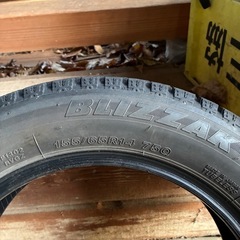 ブリジストン スタッドレス　レボGZ 155 65 14　4本セットの画像